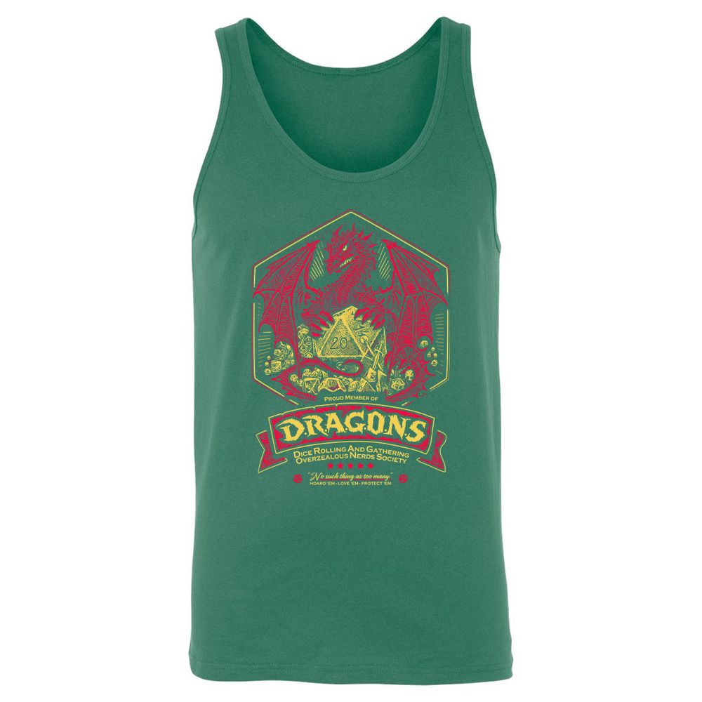 Fantasy Dragon With Dice - Kelly - 9