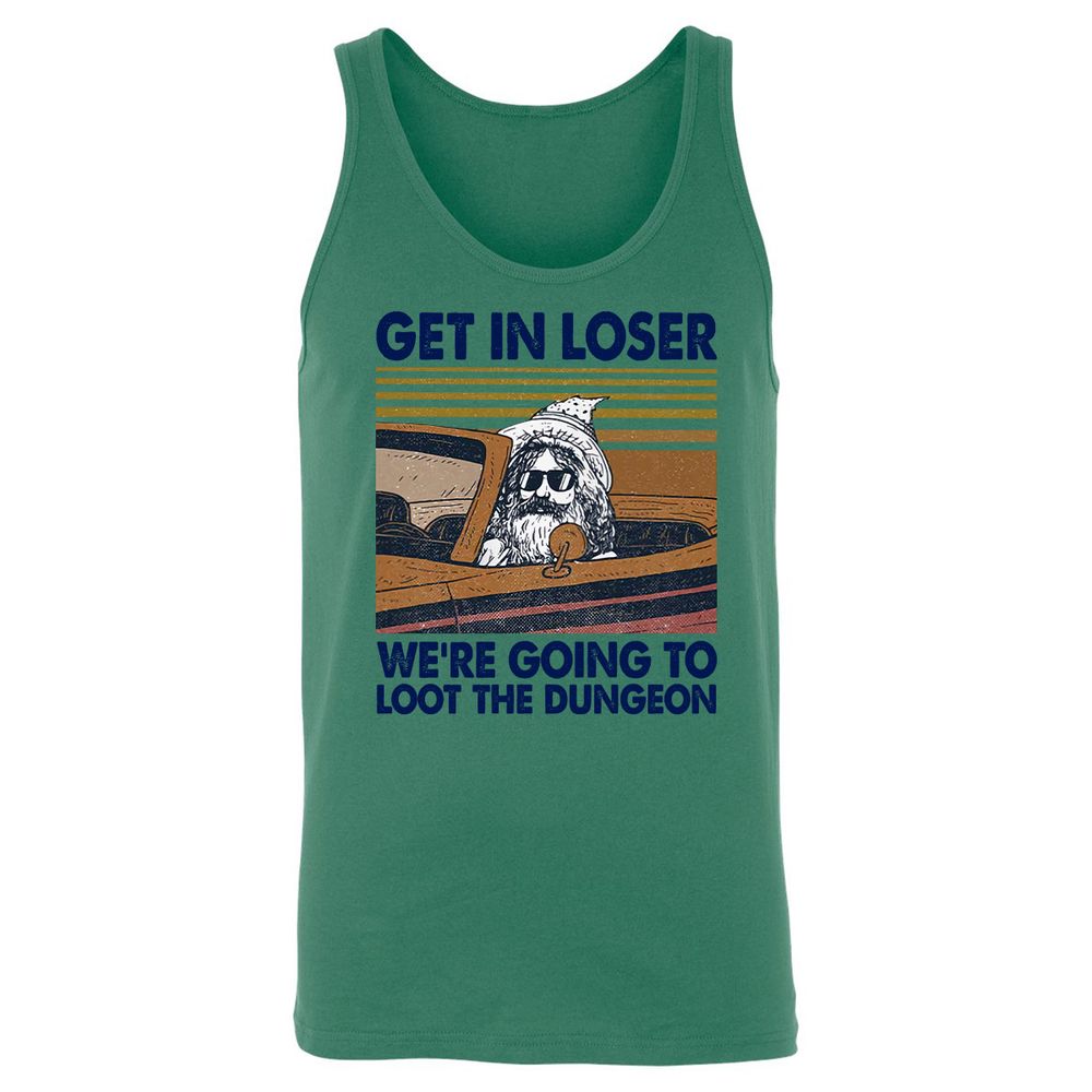 We're Going To Loot The Dragon Unisex Jersey Tank - Kelly - 9