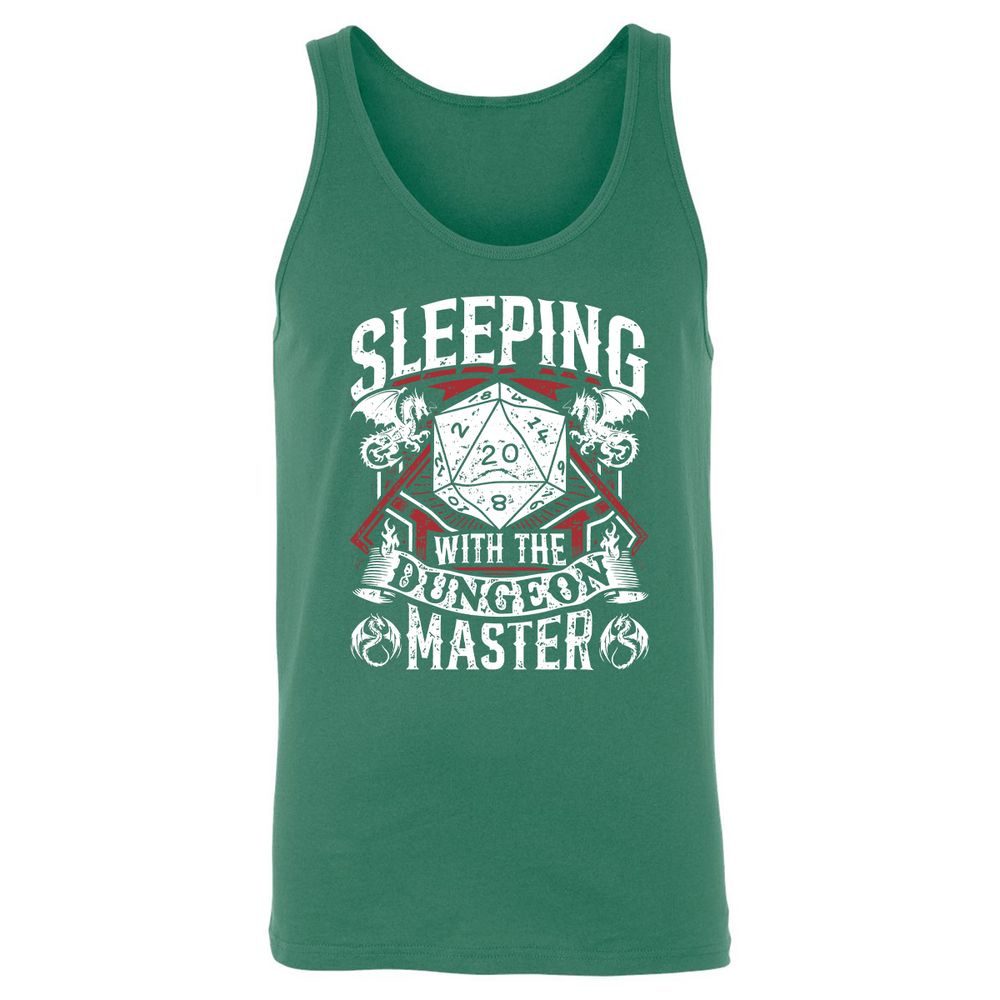 Sleeping With The DM Unisex Jersey Tank - Kelly - 9