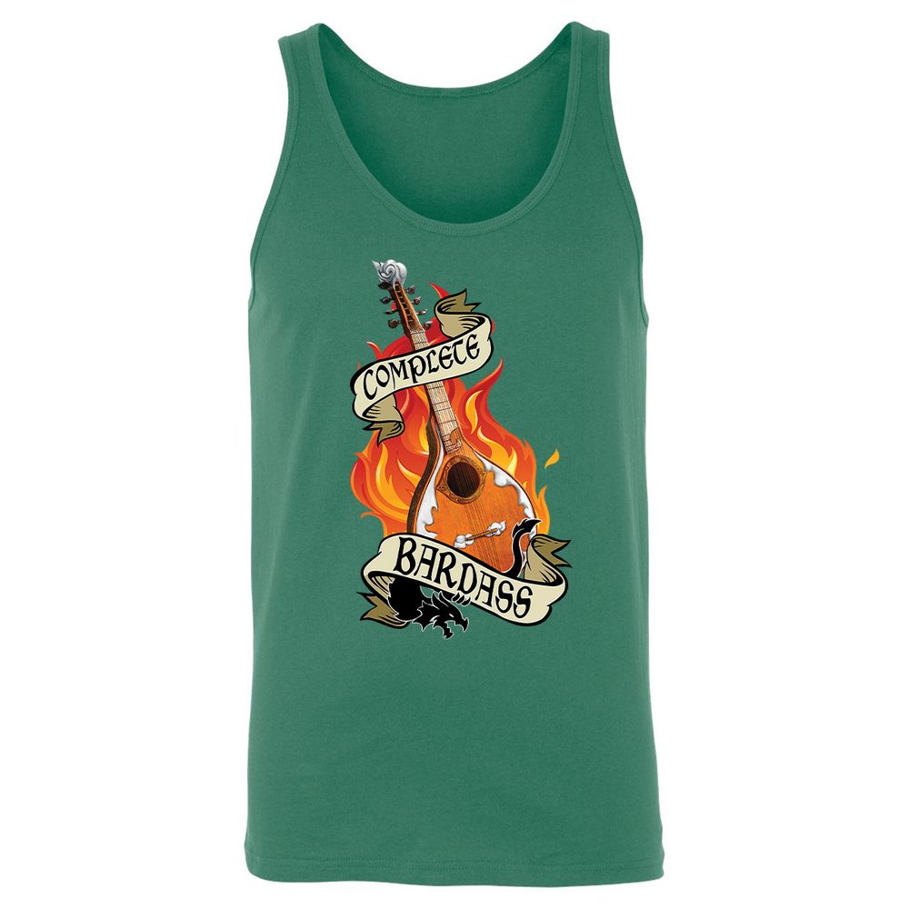 Complete Bardass Unisex Jersey Tank - Kelly - 9
