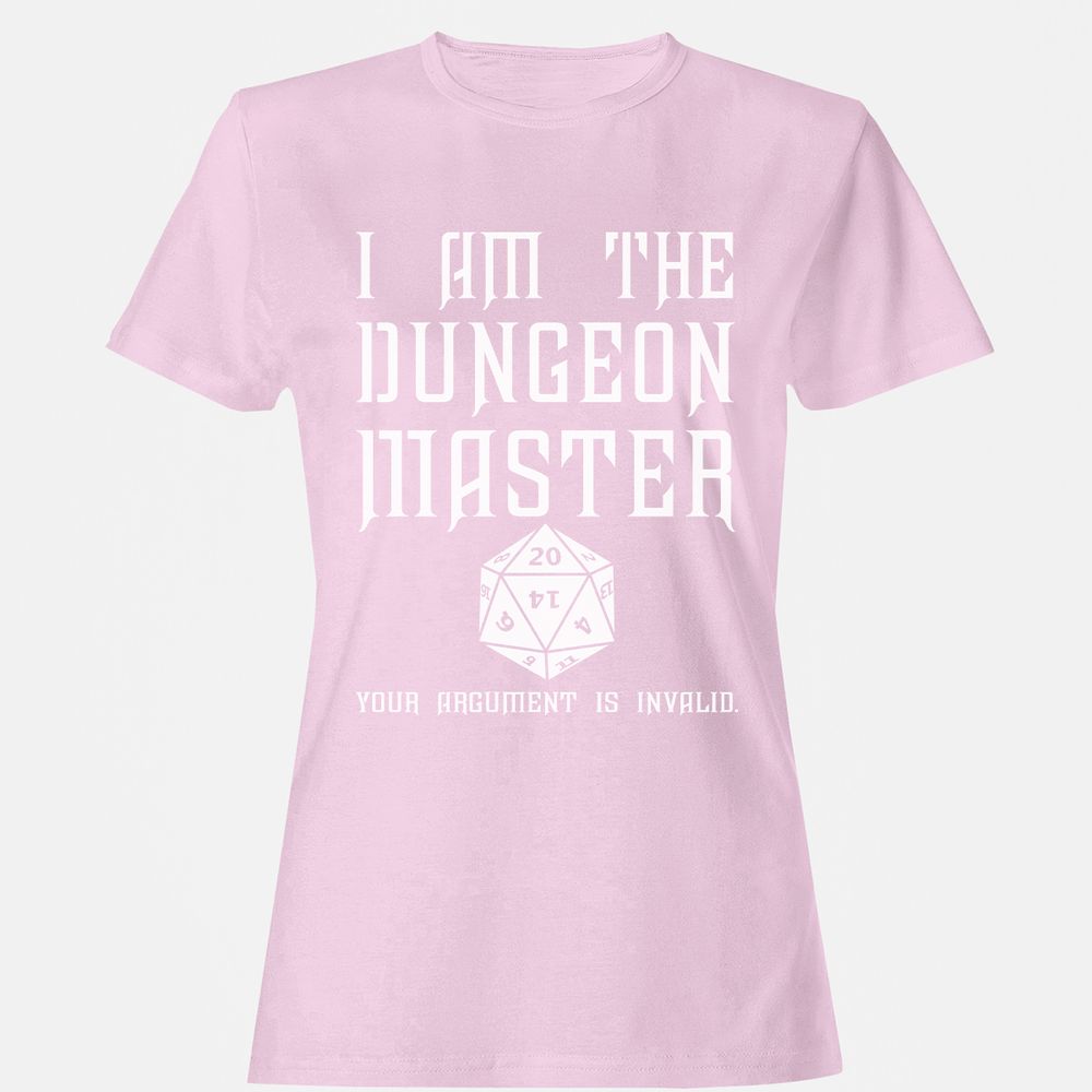I Am The Dungeon Master - Light Pink - 9