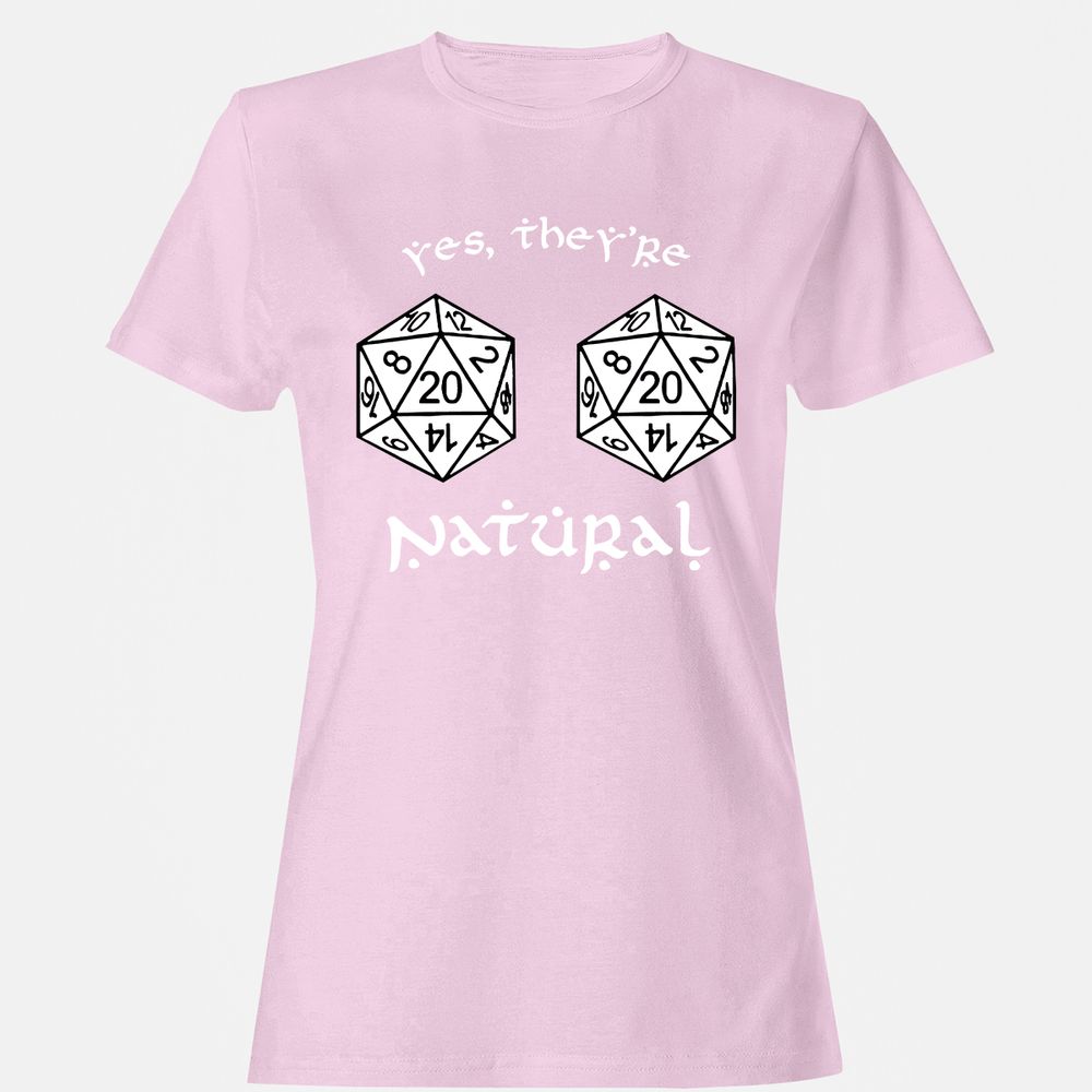 They Are Natural Women's T-Shirt - Light Pink - 9
