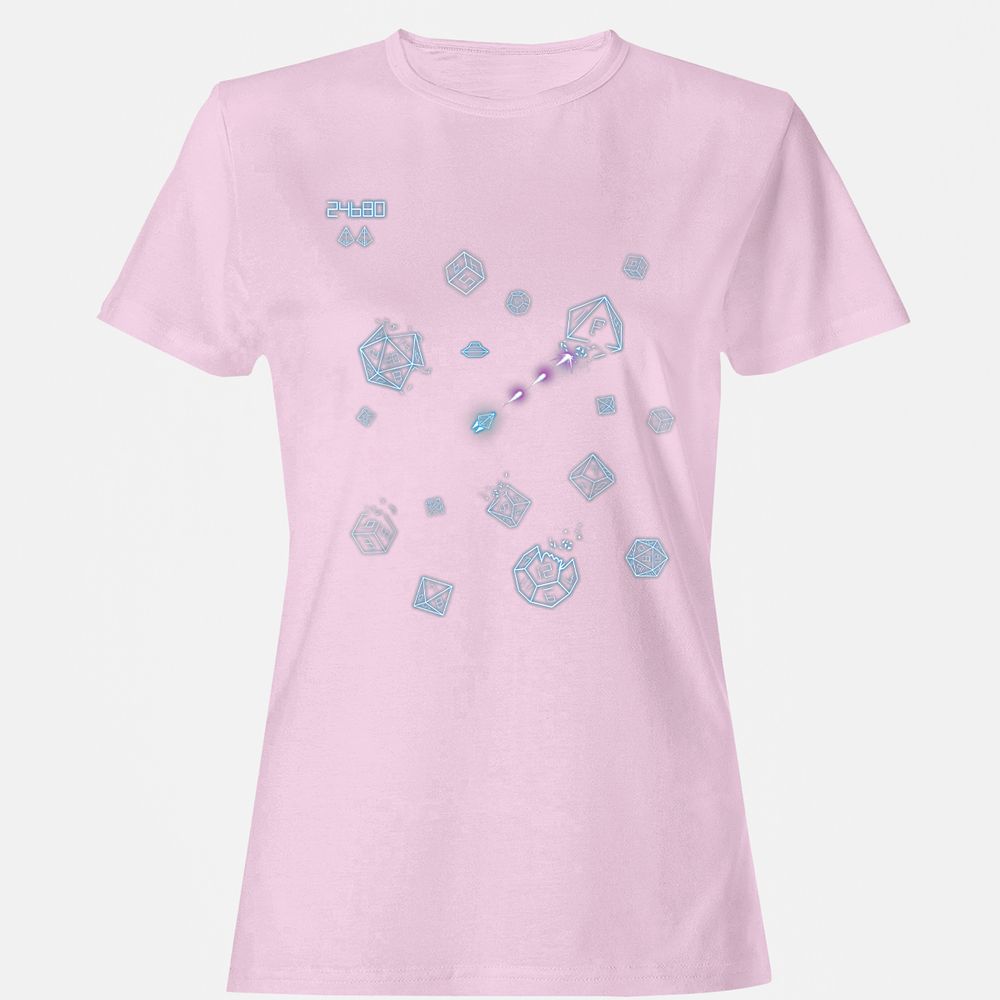 The Dices Game Women's T-Shirt - Light Pink - 9