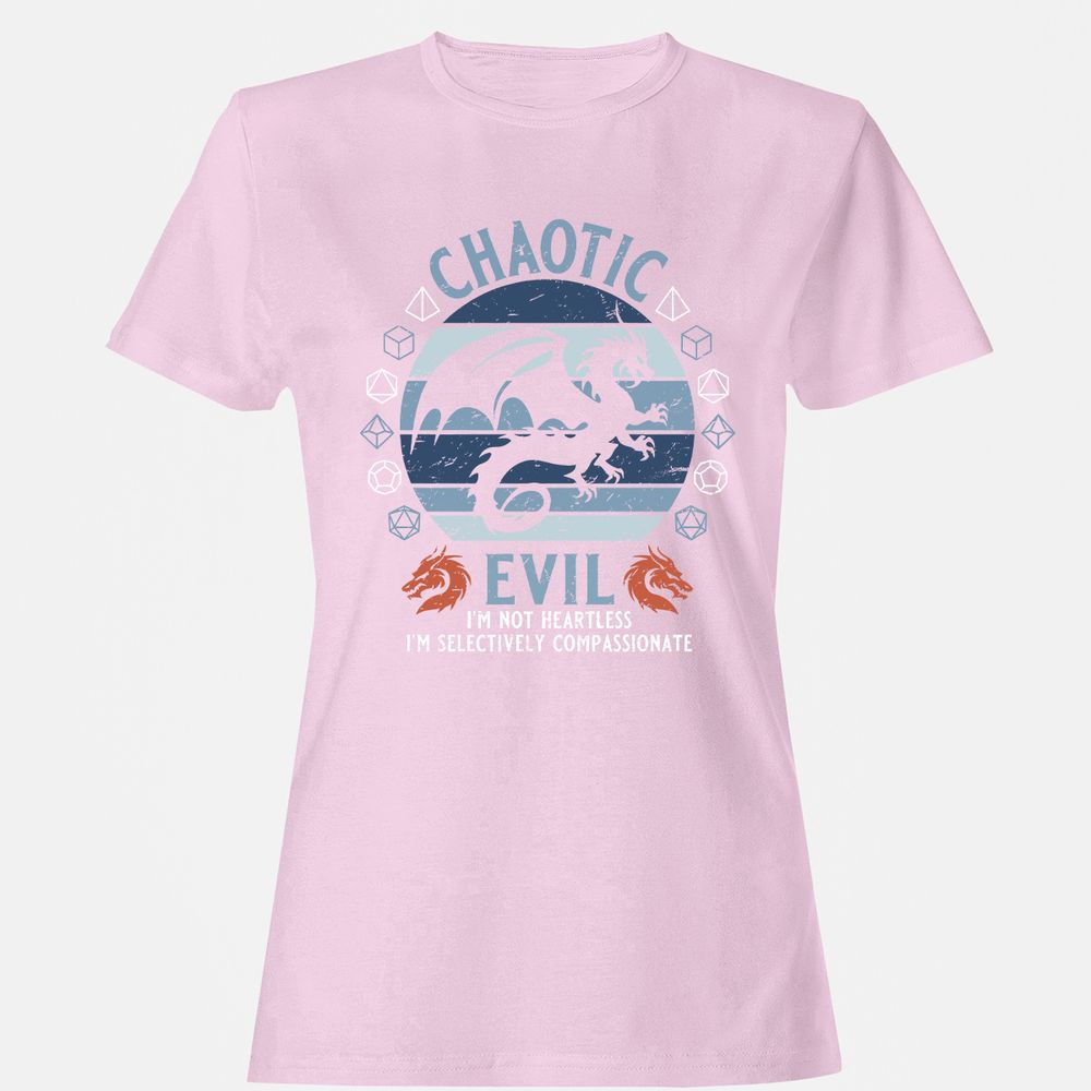Chaotic Evil 2 Women's T-Shirt - Light Pink - 9