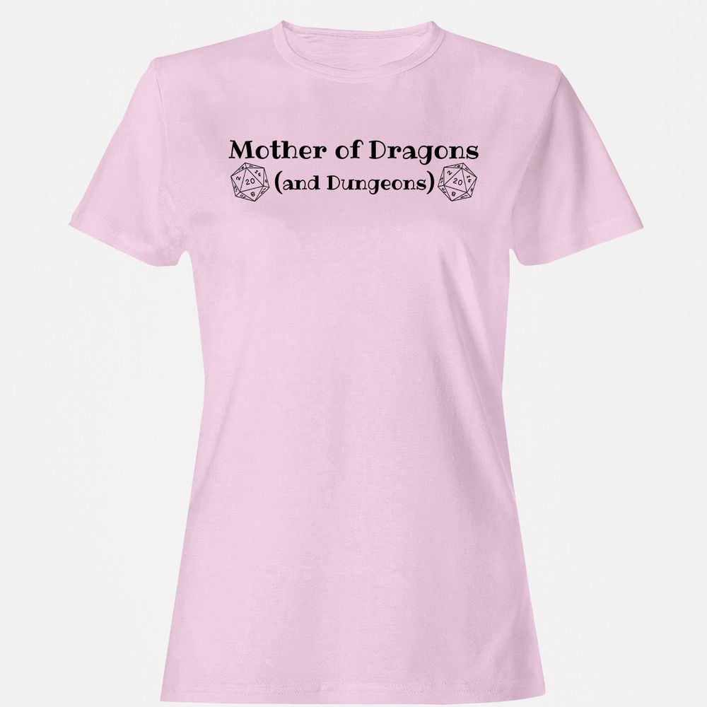 Mother Of Dragons Women's T-Shirt - Light Pink - 9