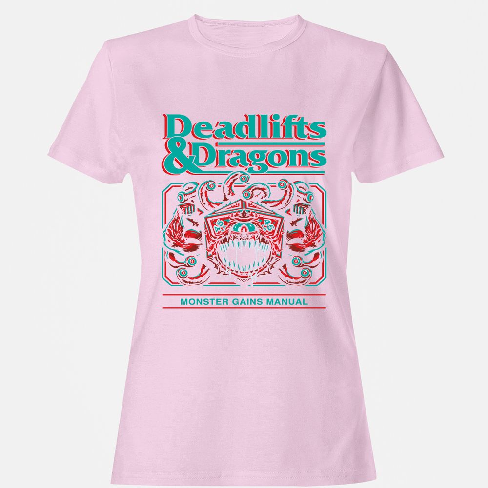 Deadlifts & Dragons Beholder - Light Pink - 9