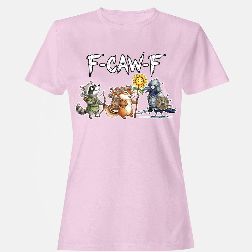 F-CAW-F Adventuring party Women's T-Shirt - Light Pink - 9