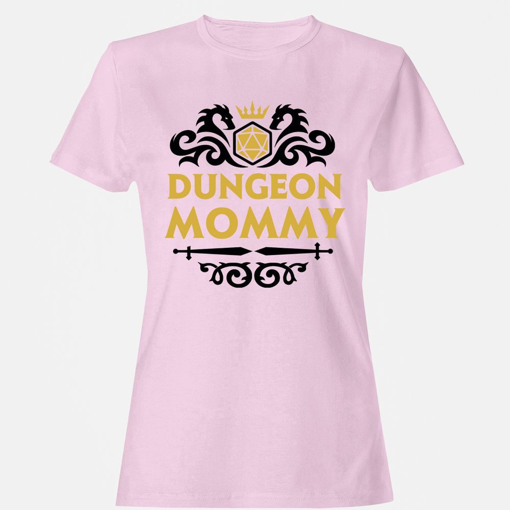 Dungeon Mommy Women's T-Shirt - Light Pink - 9
