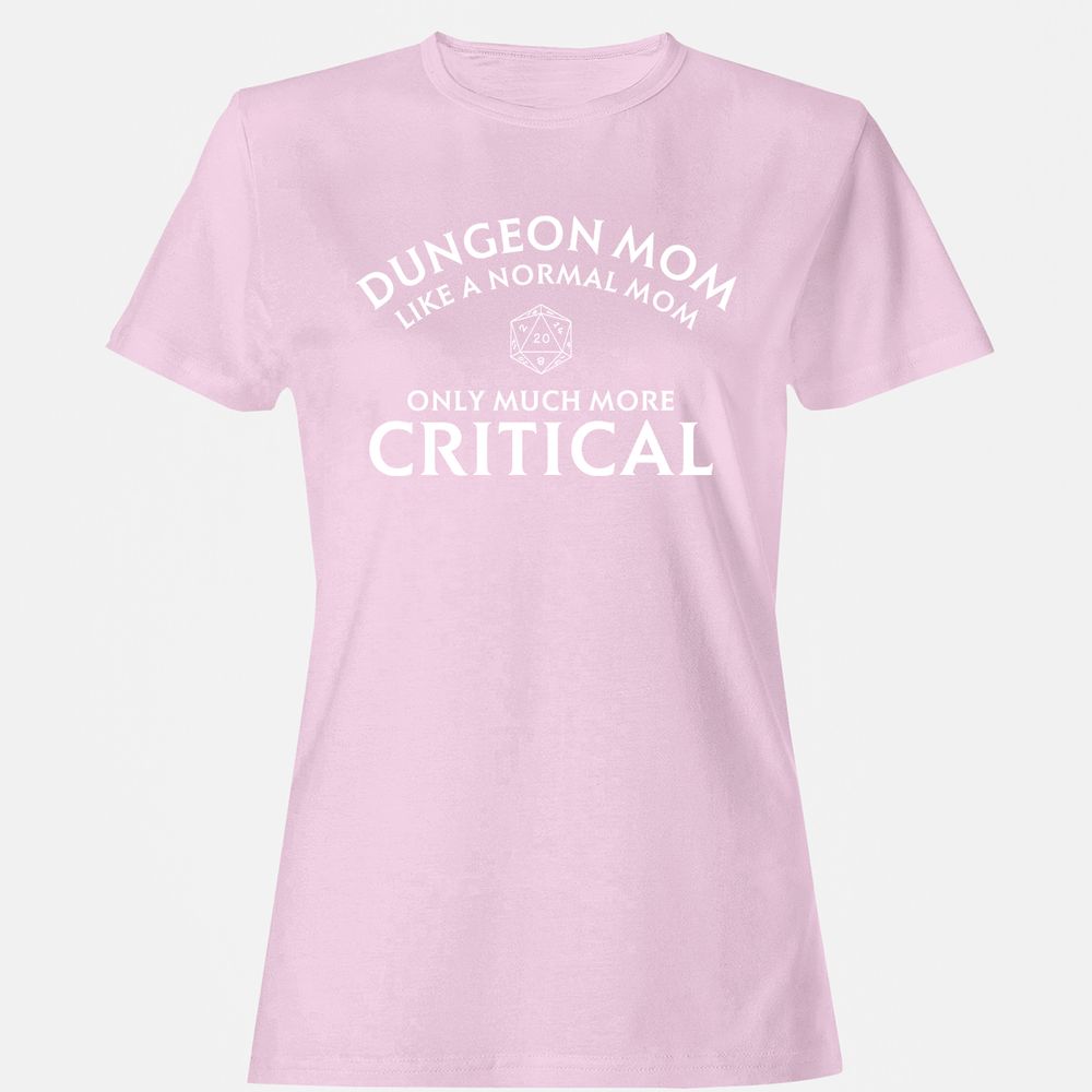 Dungeon Mom Normal Mom Women's T-Shirt - Light Pink - 9