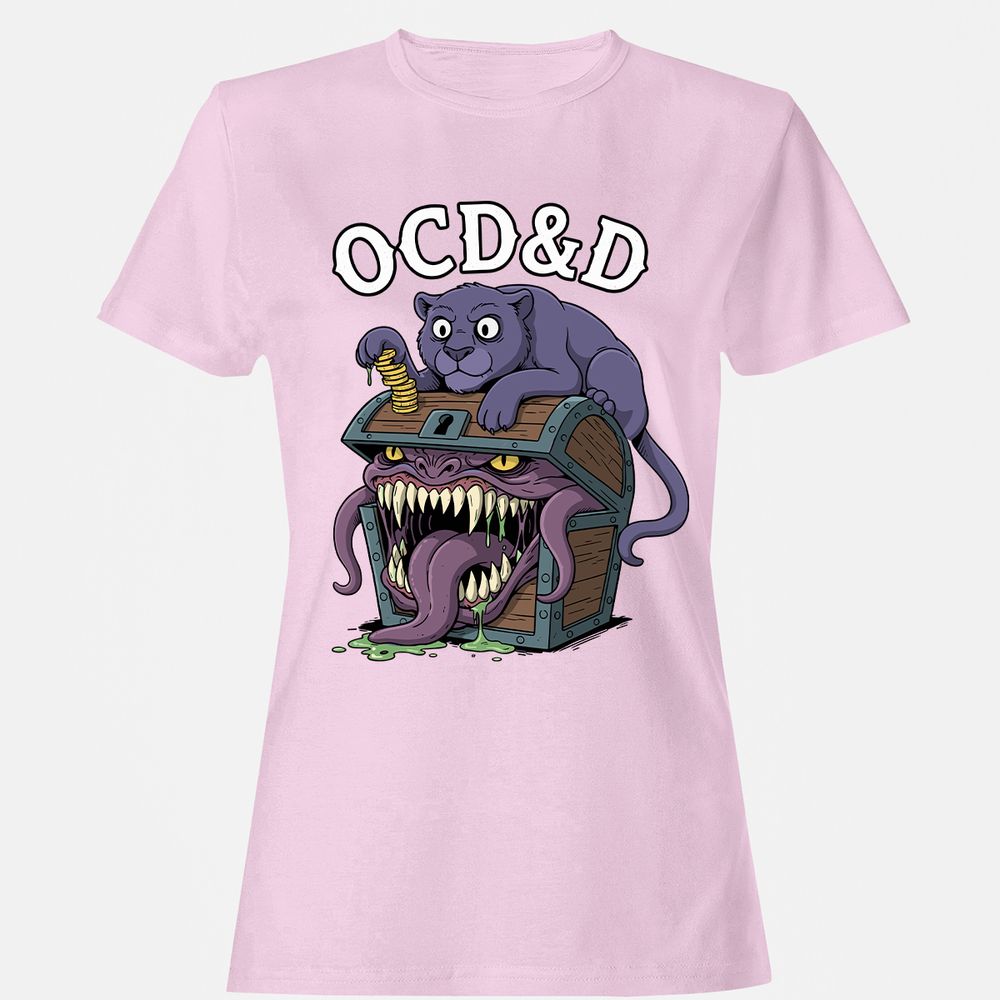 OCD&D Women's T-Shirt - Light Pink - 9