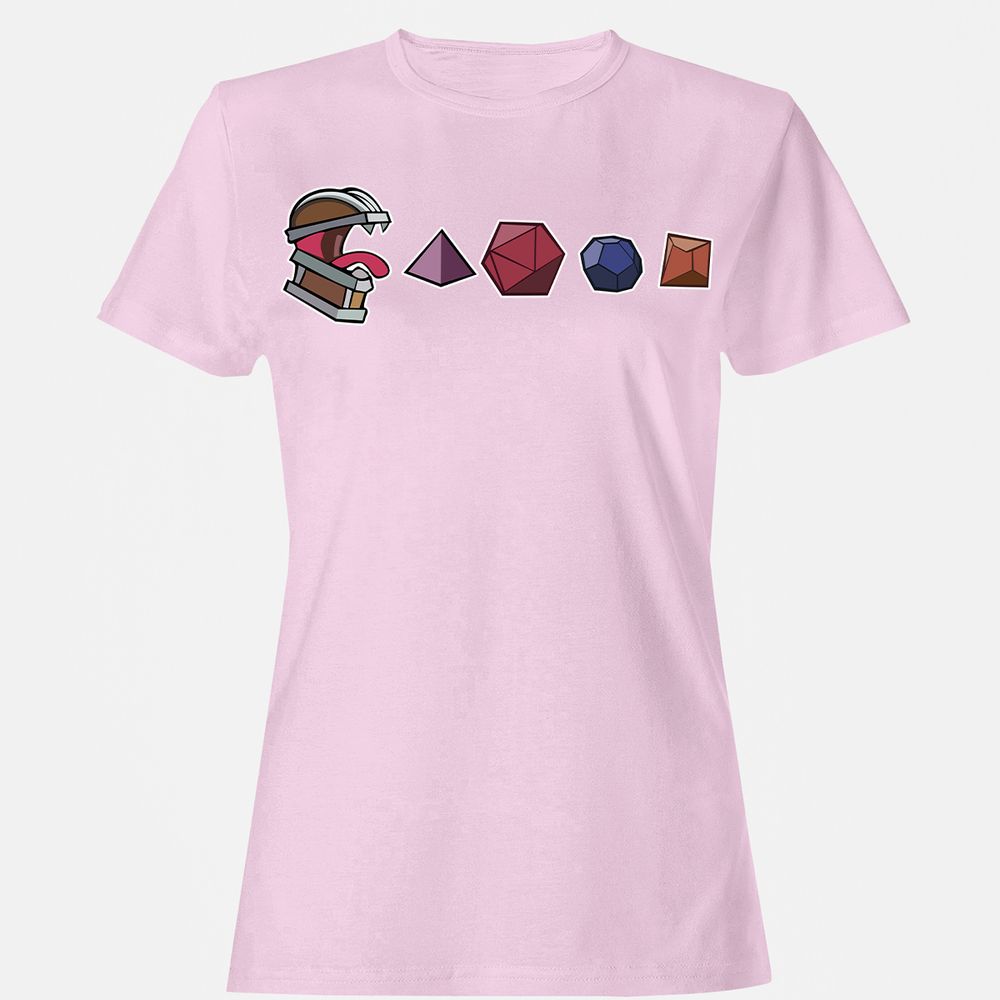 Mimic And Dices Women's T-Shirt - Light Pink - 9