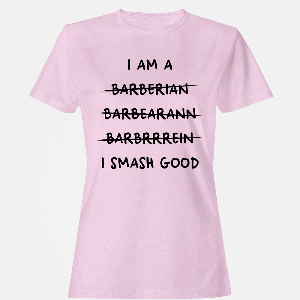 I Am A Barbarian Women's T-Shirt - Light Pink - 9