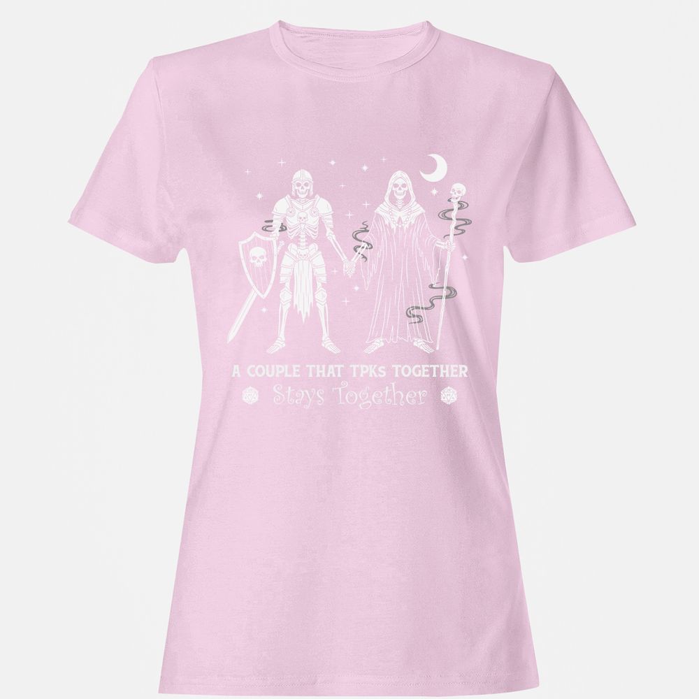 TPK Love – Skeleton Couple - Light Pink - 9