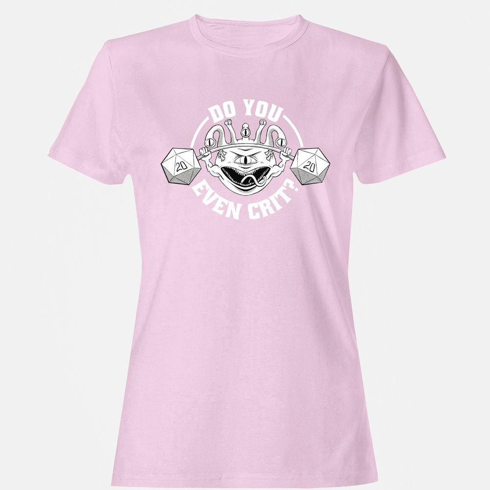 Do You Even Crit Women's T-Shirt - Light Pink - 9
