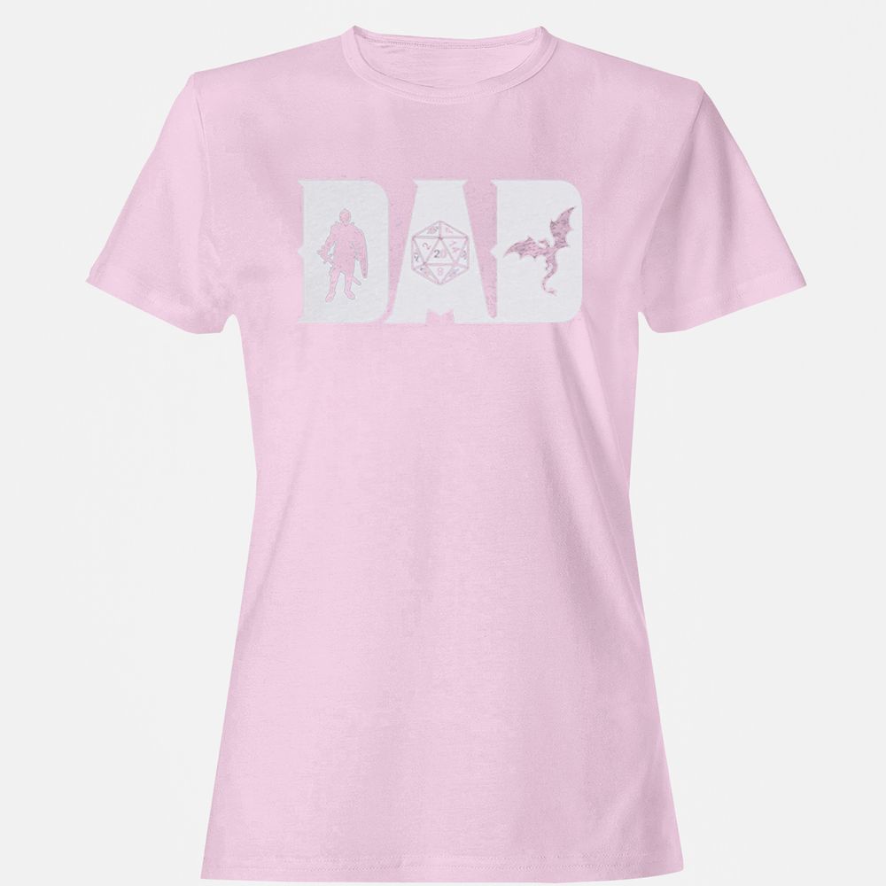 Dad Fathers Day Women's T-Shirt - Light Pink - 9
