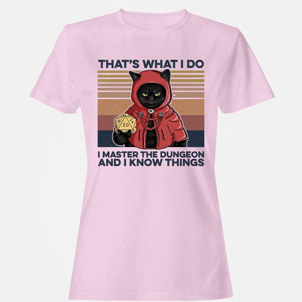 I Master The Dungeons Women's T-Shirt - Light Pink - 9