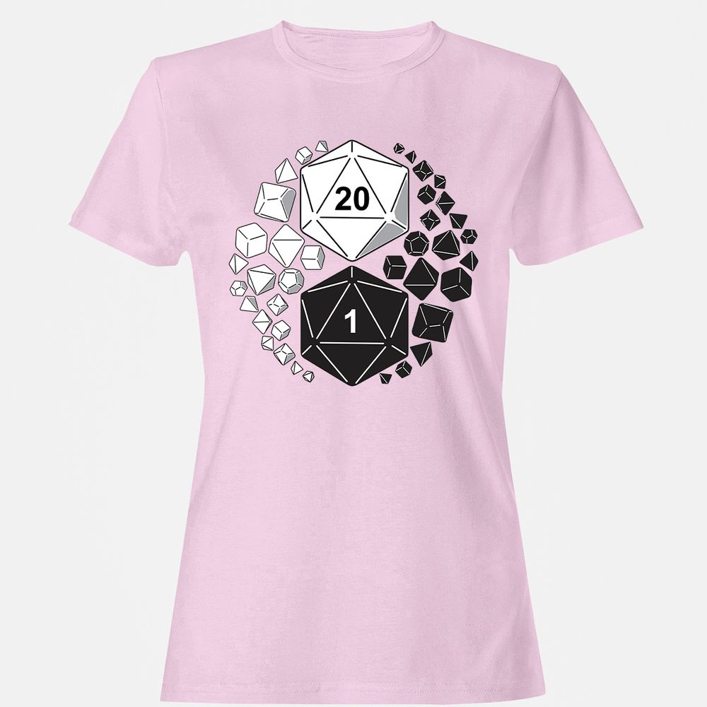 Gaming Yin Yang Women's T-Shirt - Light Pink - 9