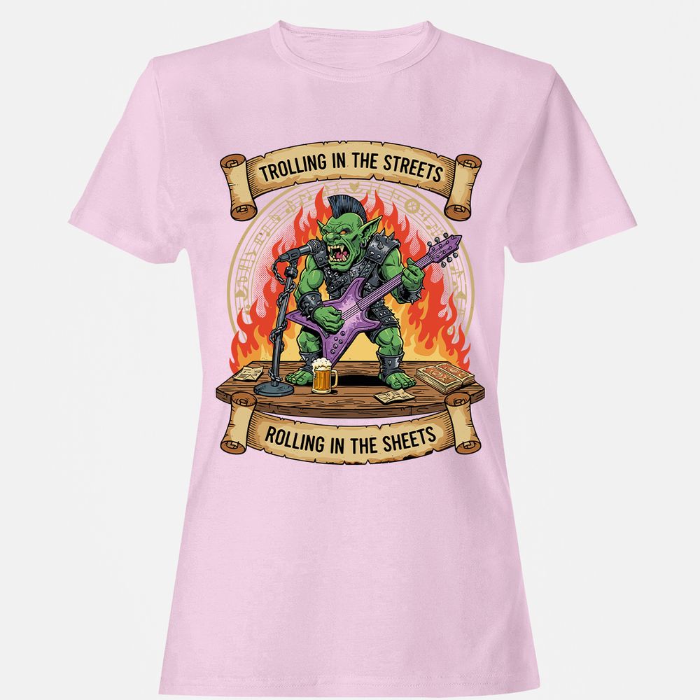 Trolling in the Streets Women's T-Shirt - Light Pink - 9