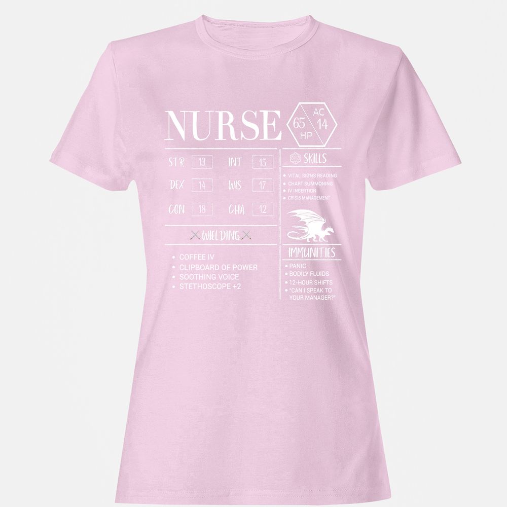Nurse New Women's T-Shirt - Light Pink - 9