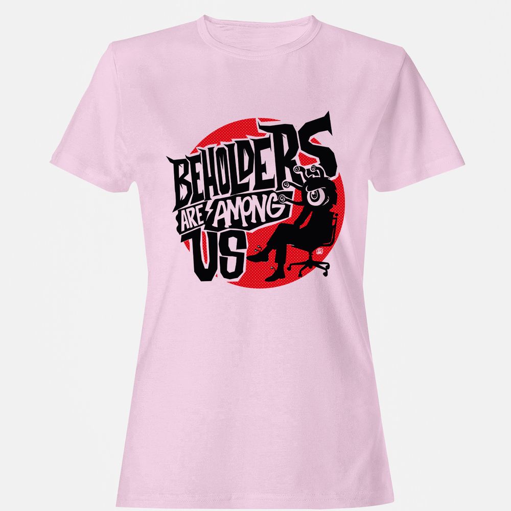 Beholders Are Among Us Women's T-Shirt - Light Pink - 9