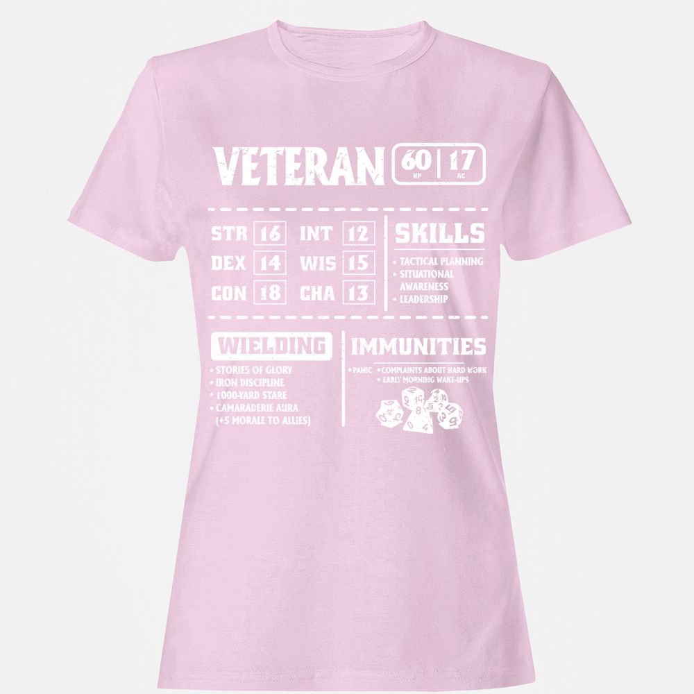 Veteran New Ver. Women's T-Shirt - Light Pink - 9