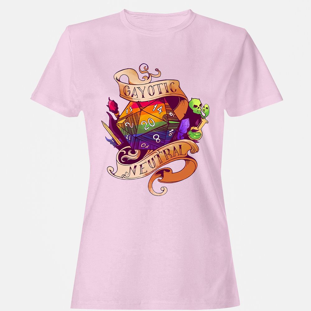 Gayotic Neutral Women's T-Shirt - Light Pink - 9