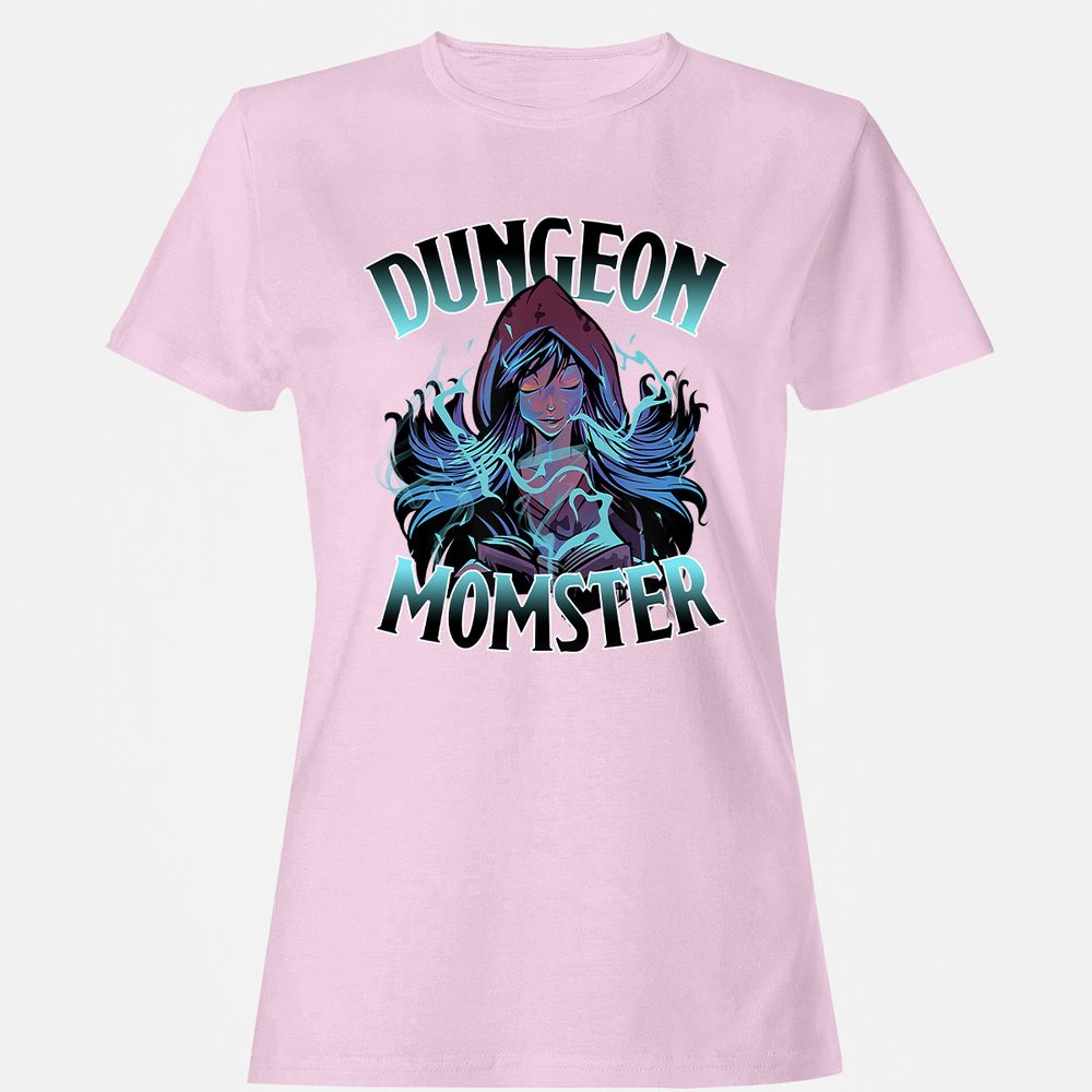 Dungeon Momster Women's T-Shirt - Light Pink - 9