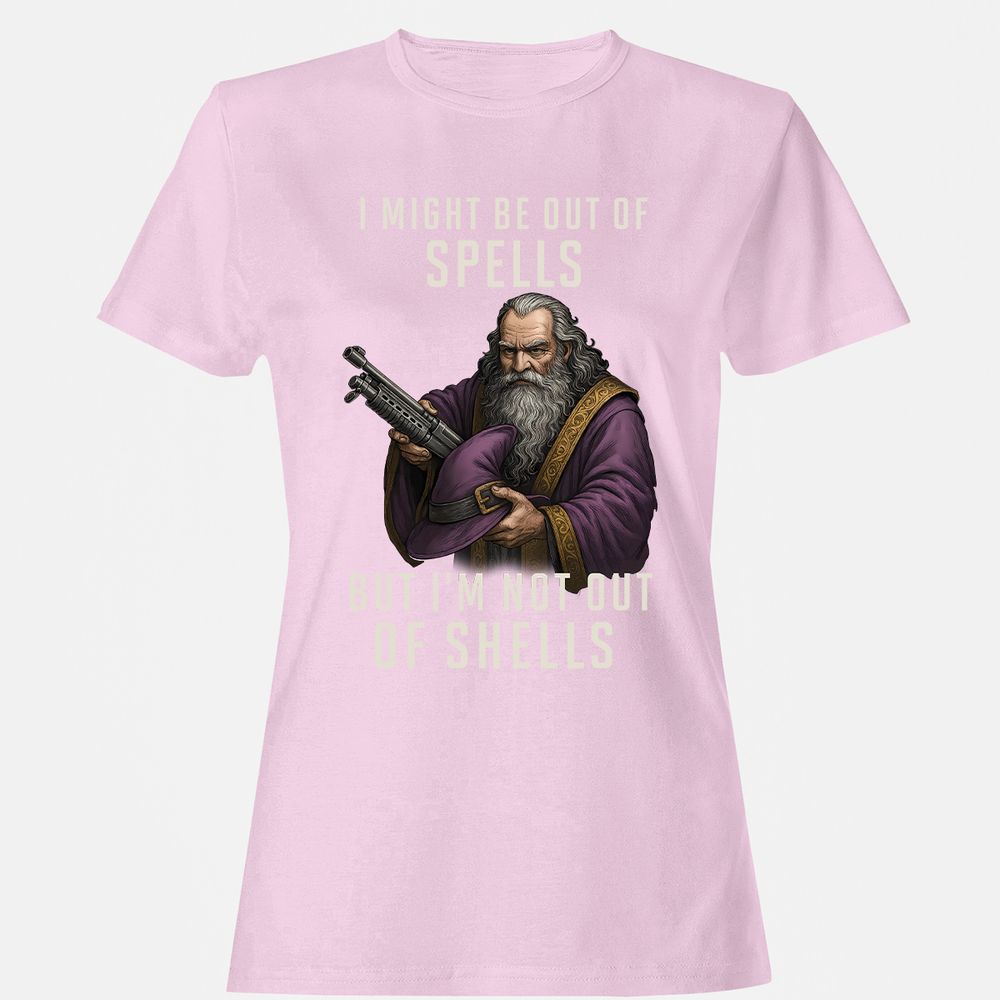 Not Out Of Shells Women's T-Shirt - Light Pink - 9