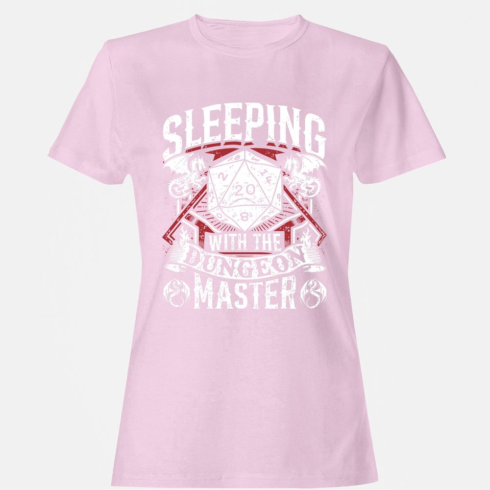 Sleeping With The DM Women's T-Shirt - Light Pink - 9