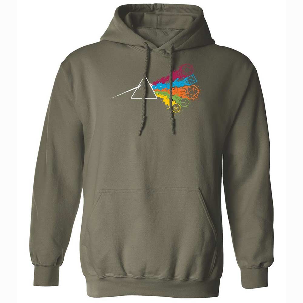 Dark Side Of The Dices Classic Unisex Hoodie - Military Green - 9