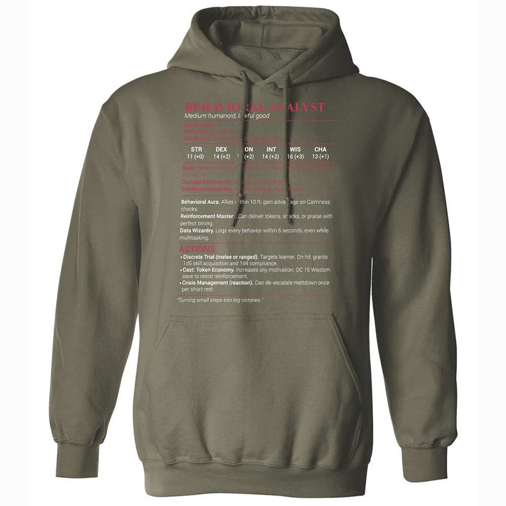 Behavioral Analyst - Military Green - 9