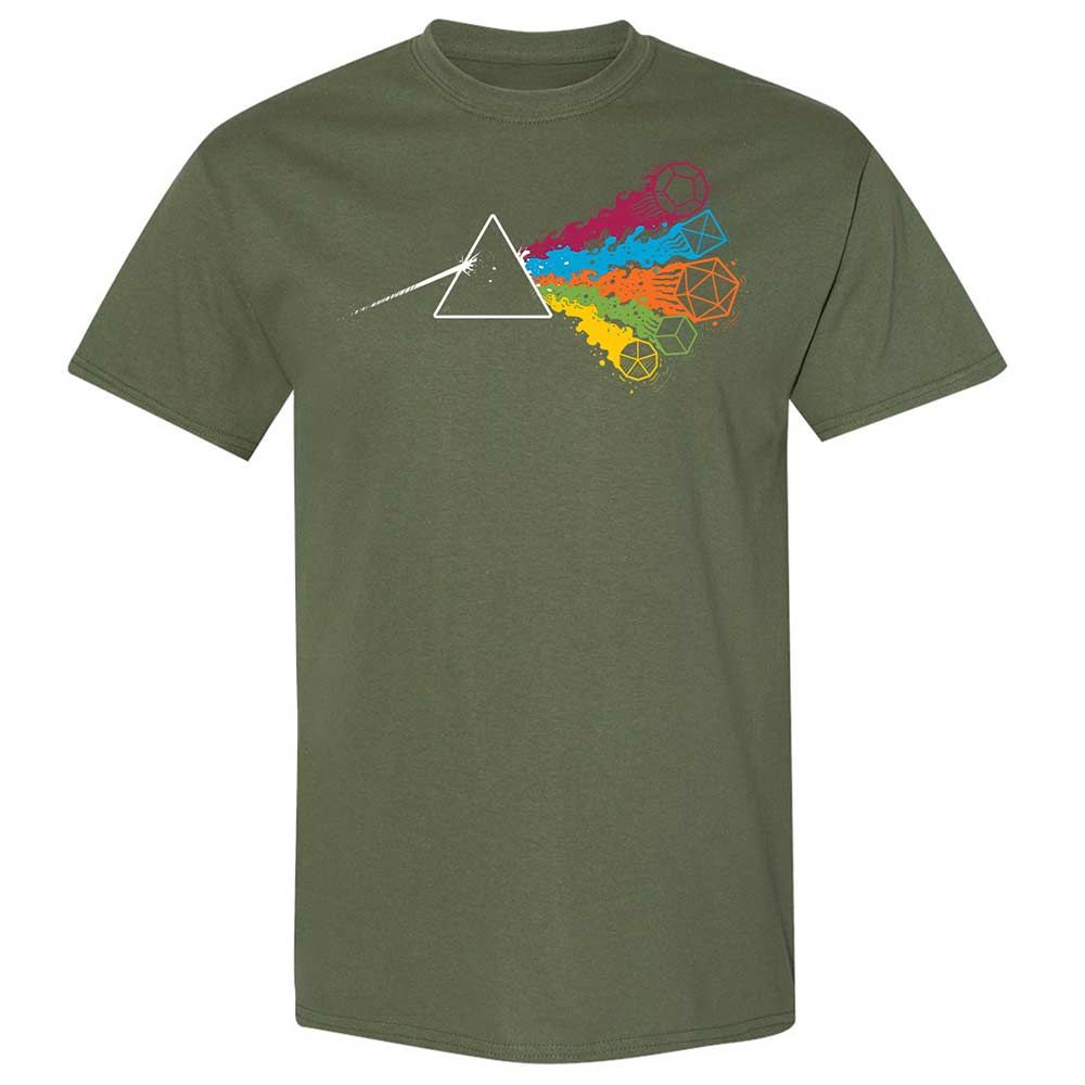 Dark Side Of The Dices Classic Unisex T-Shirt - Military Green - 9