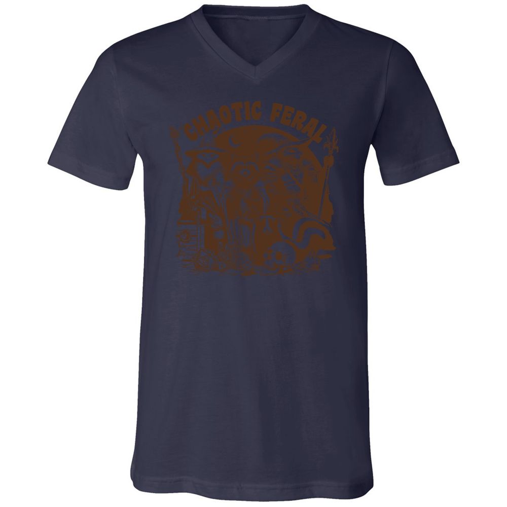 DND Inspired Raccoon Opossum Chaotic Feral - Navy - 9
