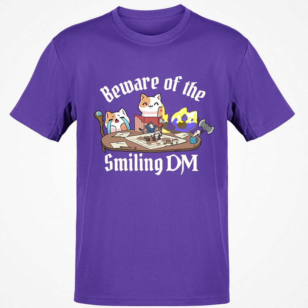 Beware of the Smiling DM - Purple - 9