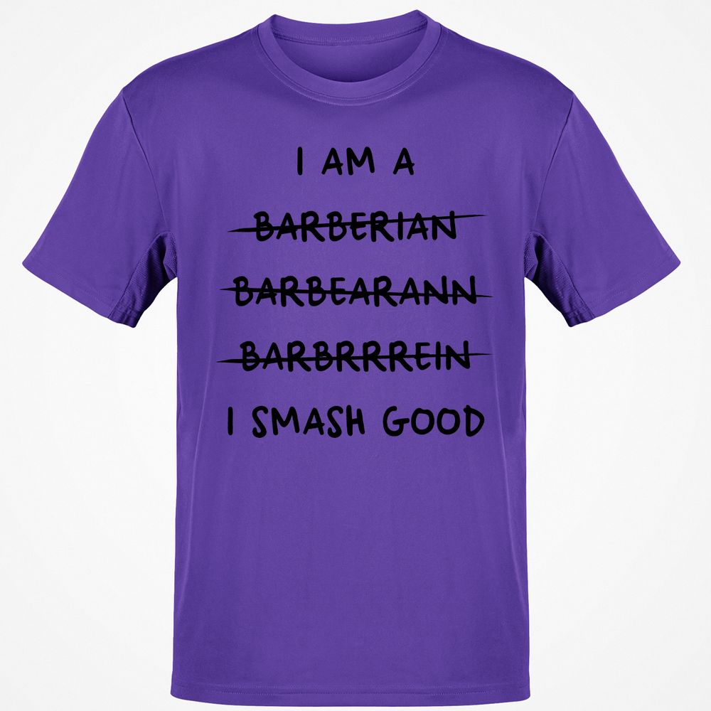 I Am A Barbarian Classic Unisex T-Shirt - Purple - 9