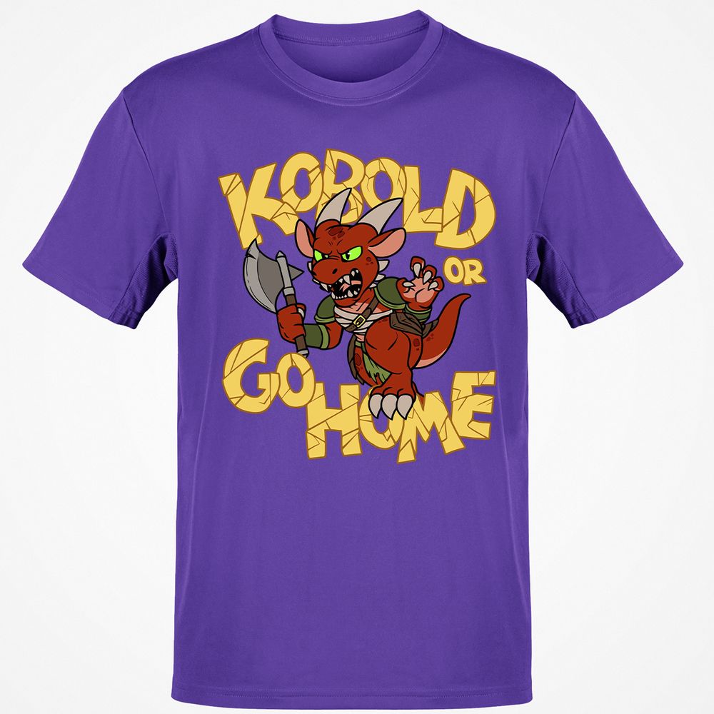 Kobold Or Go Home T-Shirt - Purple - 9
