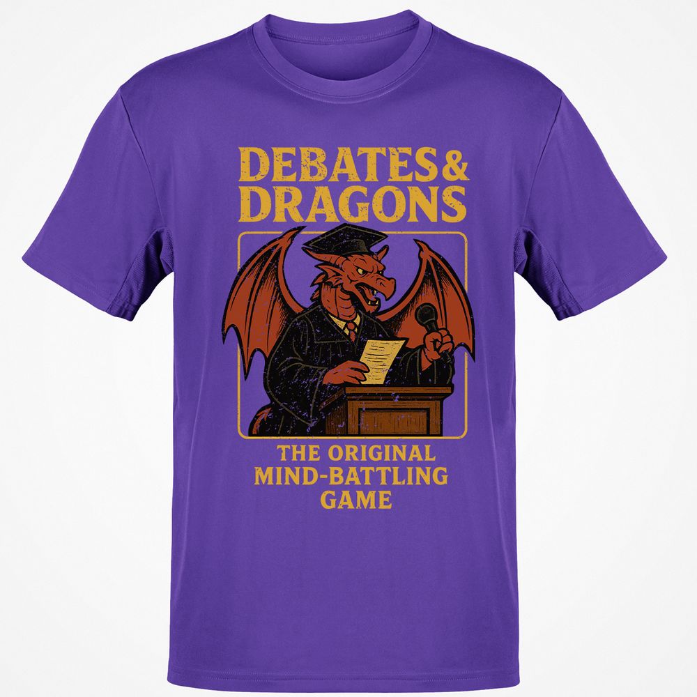 Debates & Dragons Classic Unisex T-Shirt - Purple - 9