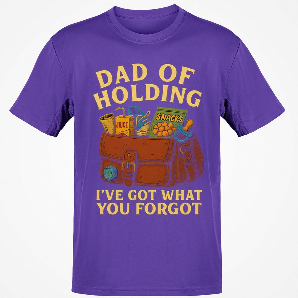 Dad Of Holding Classic Unisex T-Shirt - Purple - 9