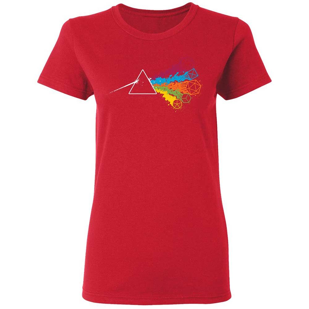 Dark Side Of The Dices Women's T-Shirt - Red - 9