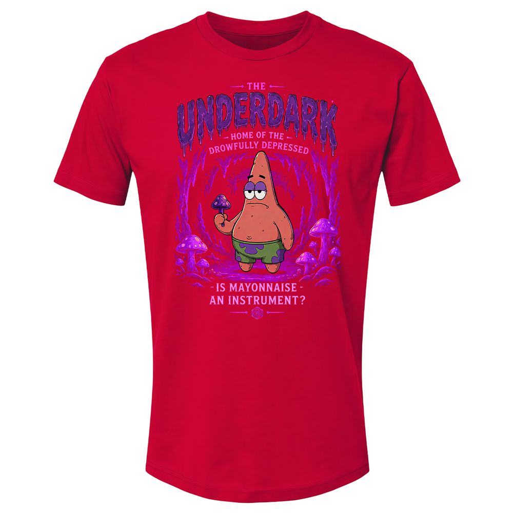 The Underdark Premium Unisex T-Shirt - Red - 9