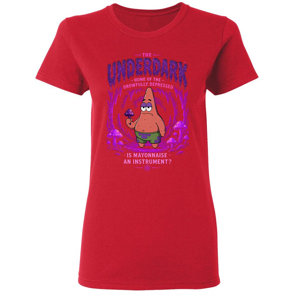 The Underdark Women's T-Shirt - Red - 9