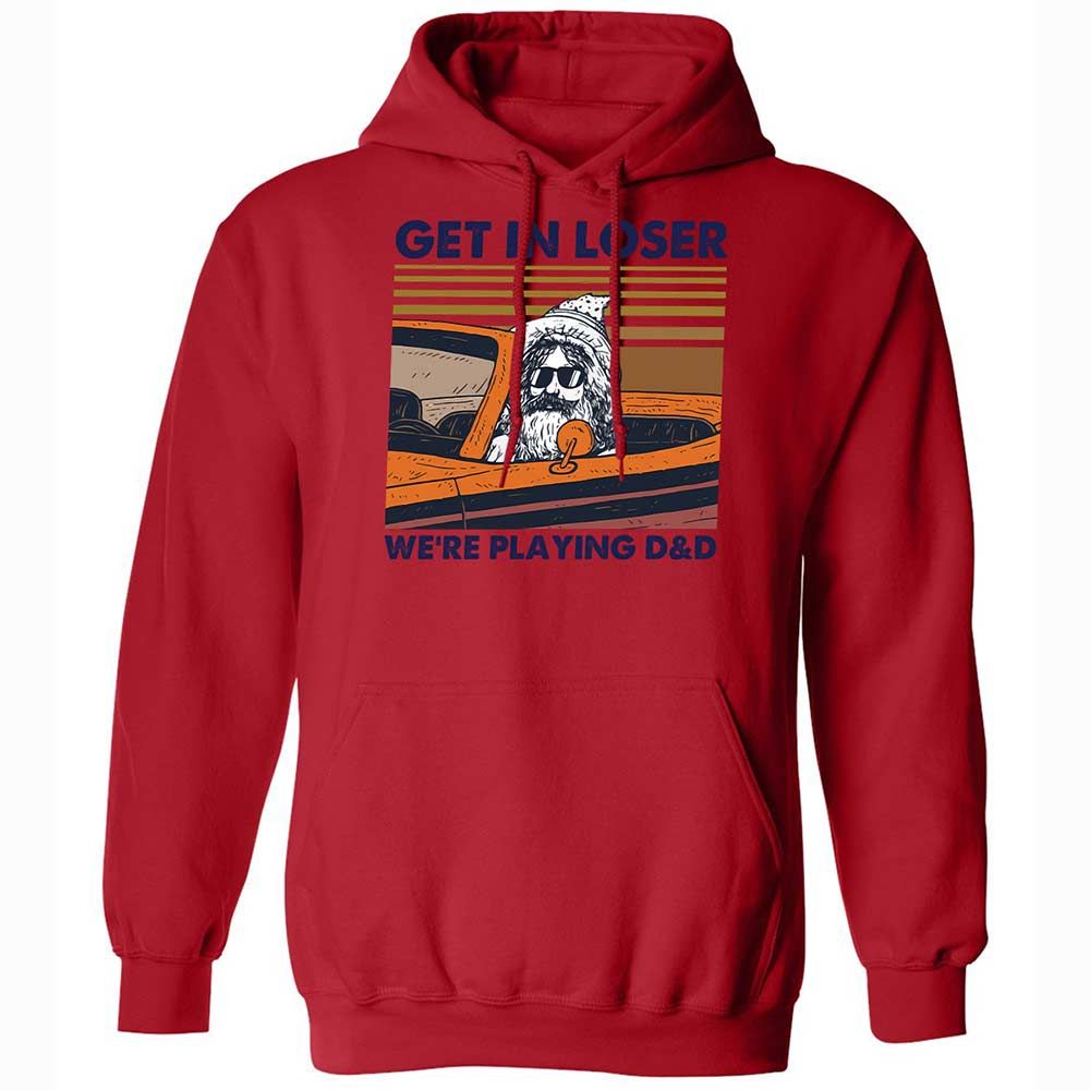 Get in Loser Classic Unisex Hoodie - Red - 9
