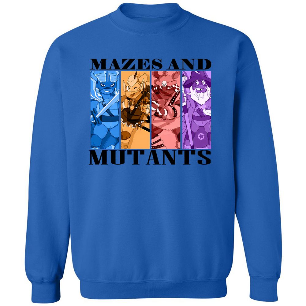 Mazes & Mutants Classic Unisex Sweatshirt - Royal - 9