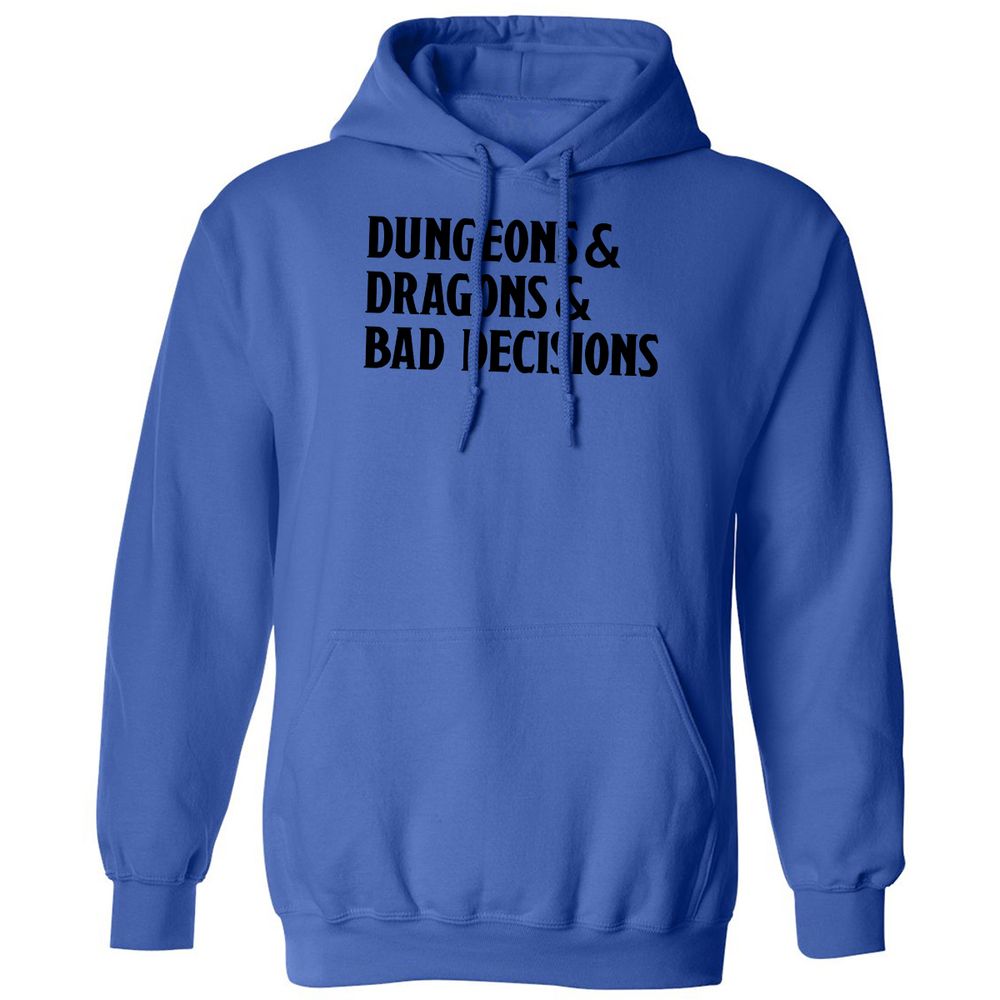 Bad Decisions Classic Unisex Hoodie - Royal - 9