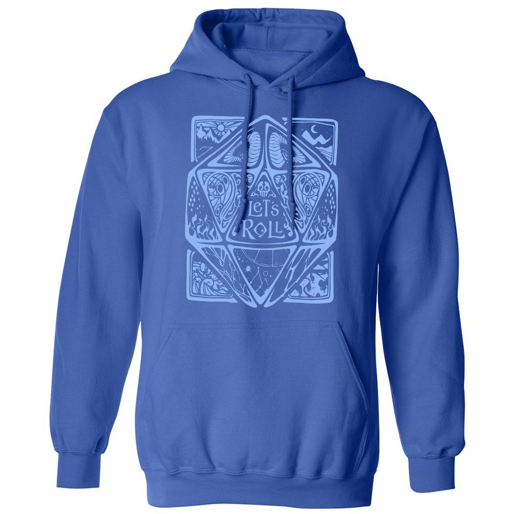 Let's Roll Classic Unisex Hoodie - Royal - 9