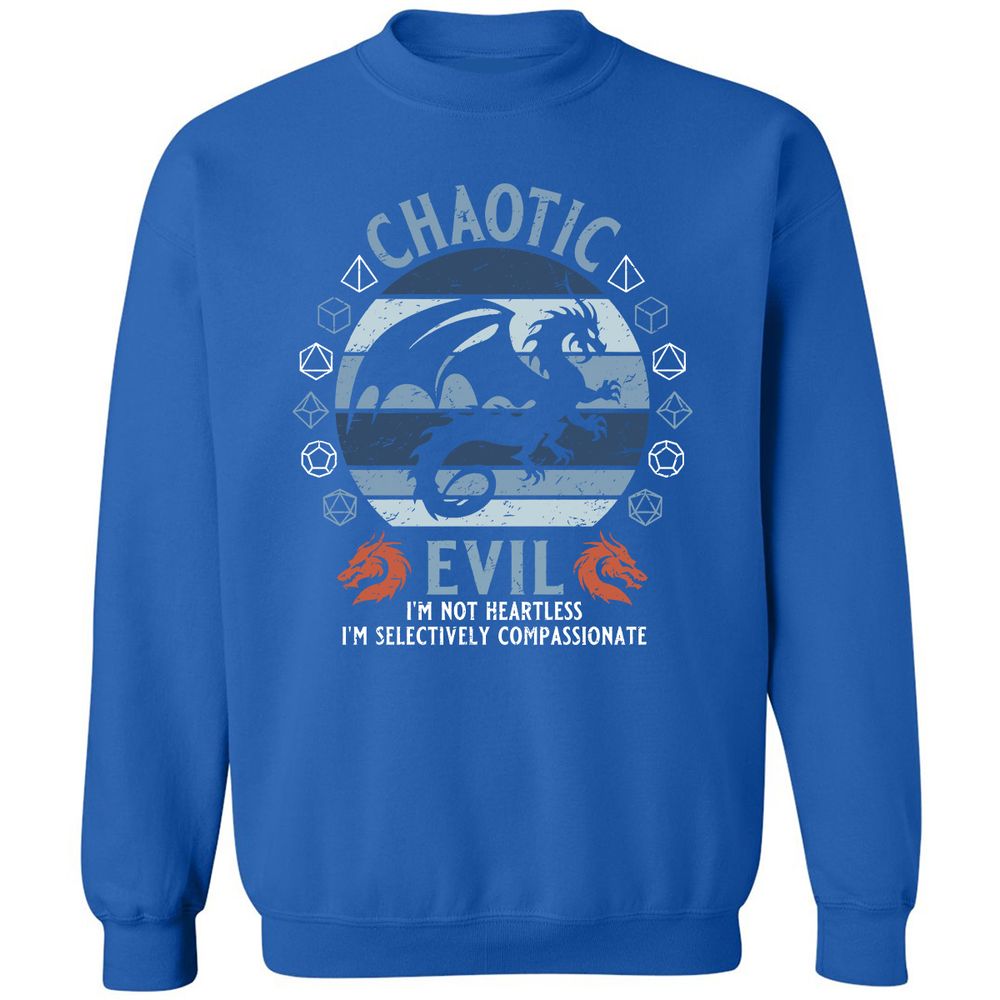 Chaotic Evil 2 Classic Unisex Sweatshirt - Royal - 9