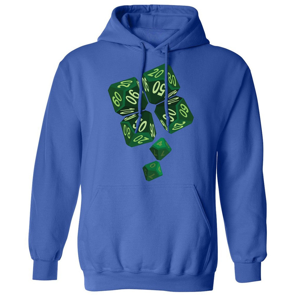 Dice Clover Classic Unisex Hoodie - Royal - 9