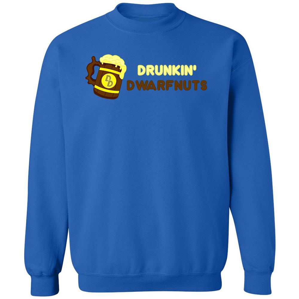 Drunkin' Dwartnuts Classic Unisex Sweatshirt - Royal - 9