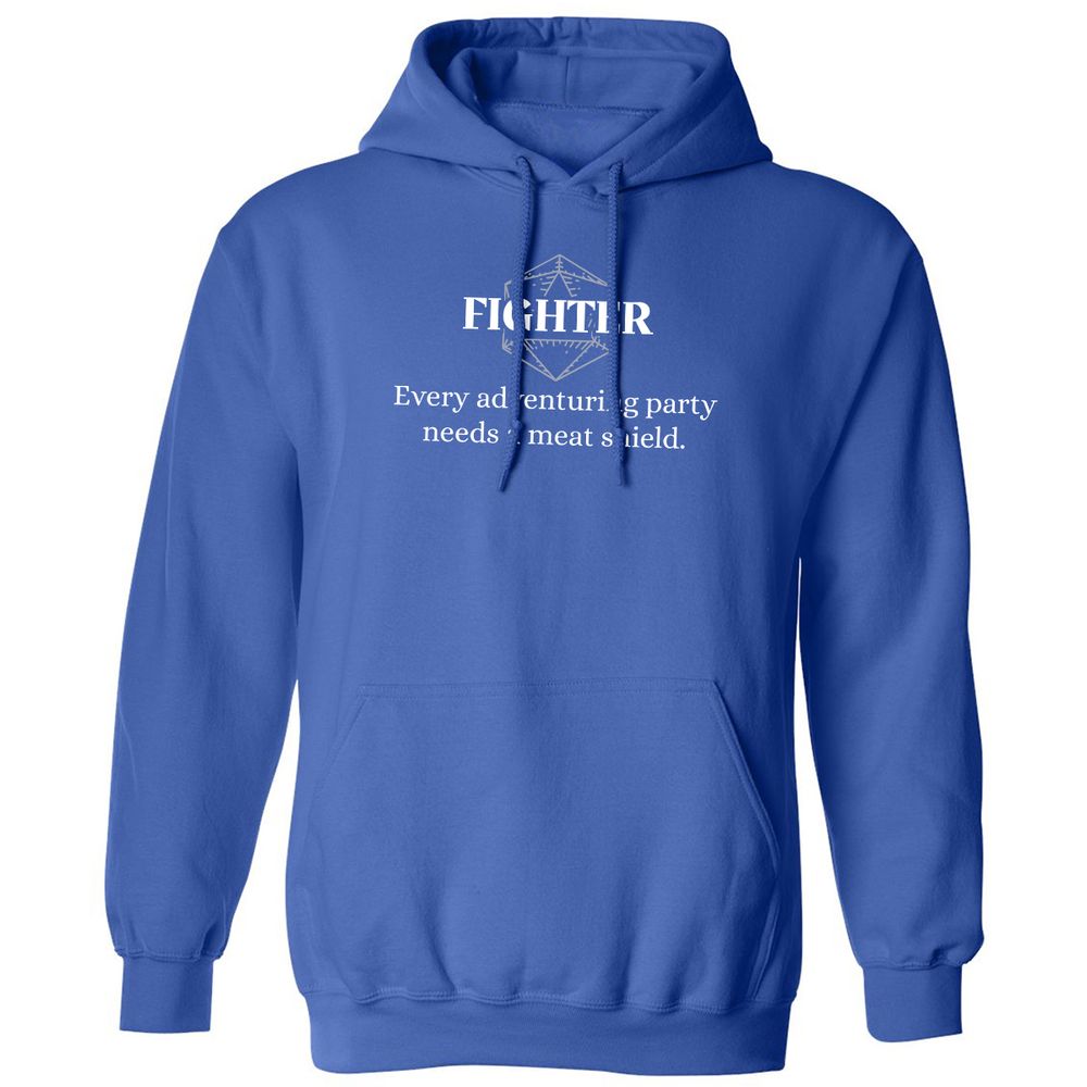 Fighter – Every Party Needs A Meat Shield Classic Unisex Hoodie - Royal - 9