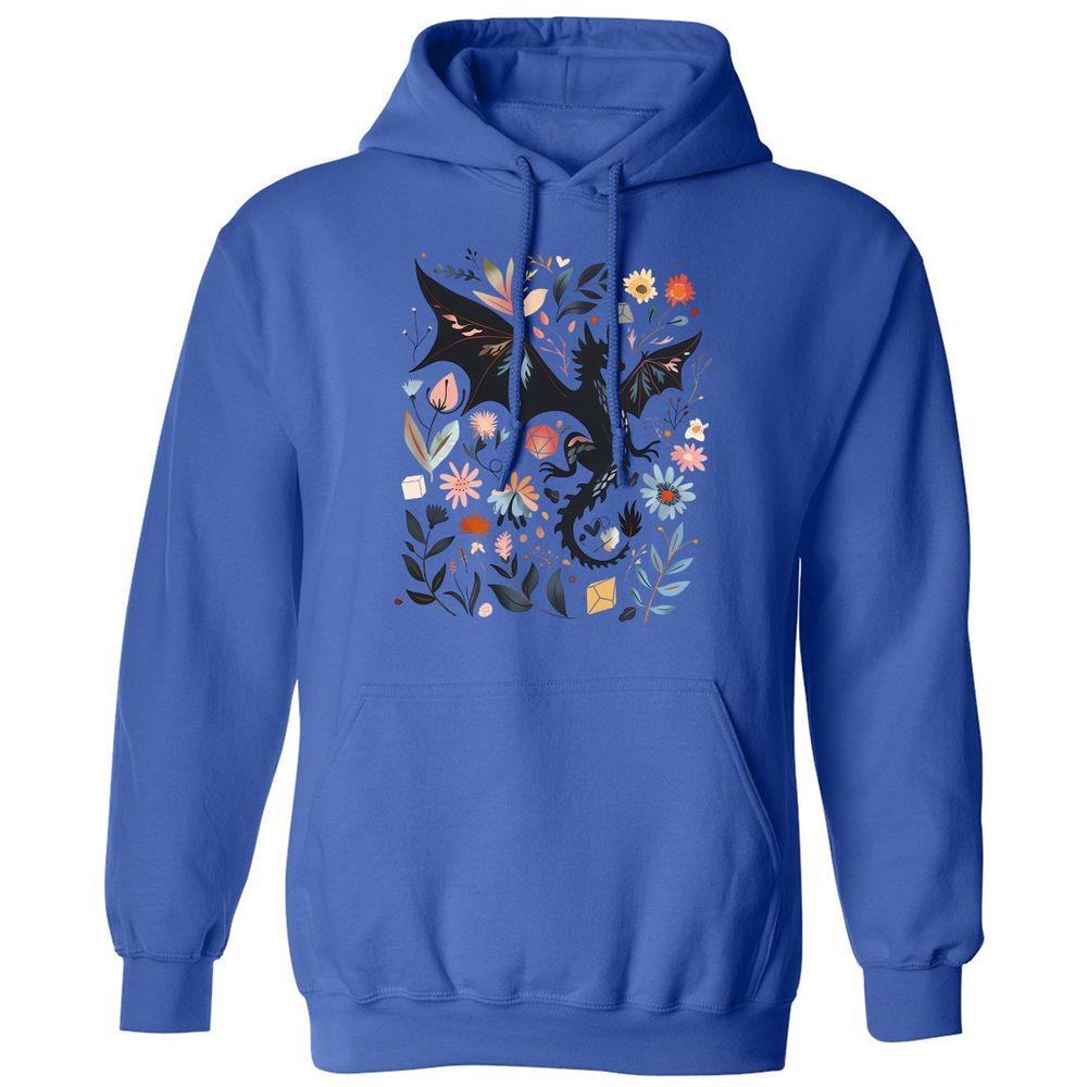 Floral DnD Dragon - Royal - 9